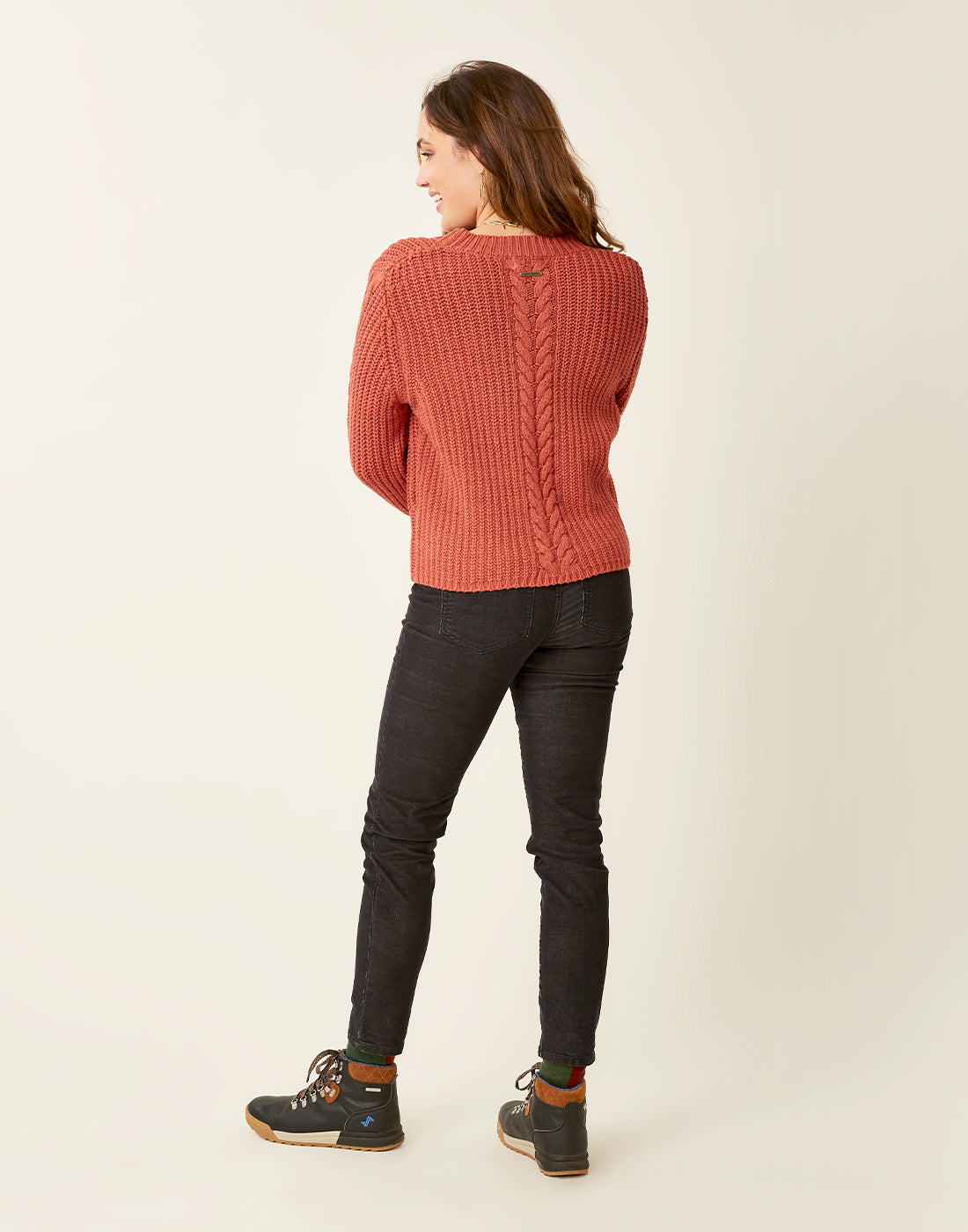 Walsh Sweater: Red Clay - FINAL SALE