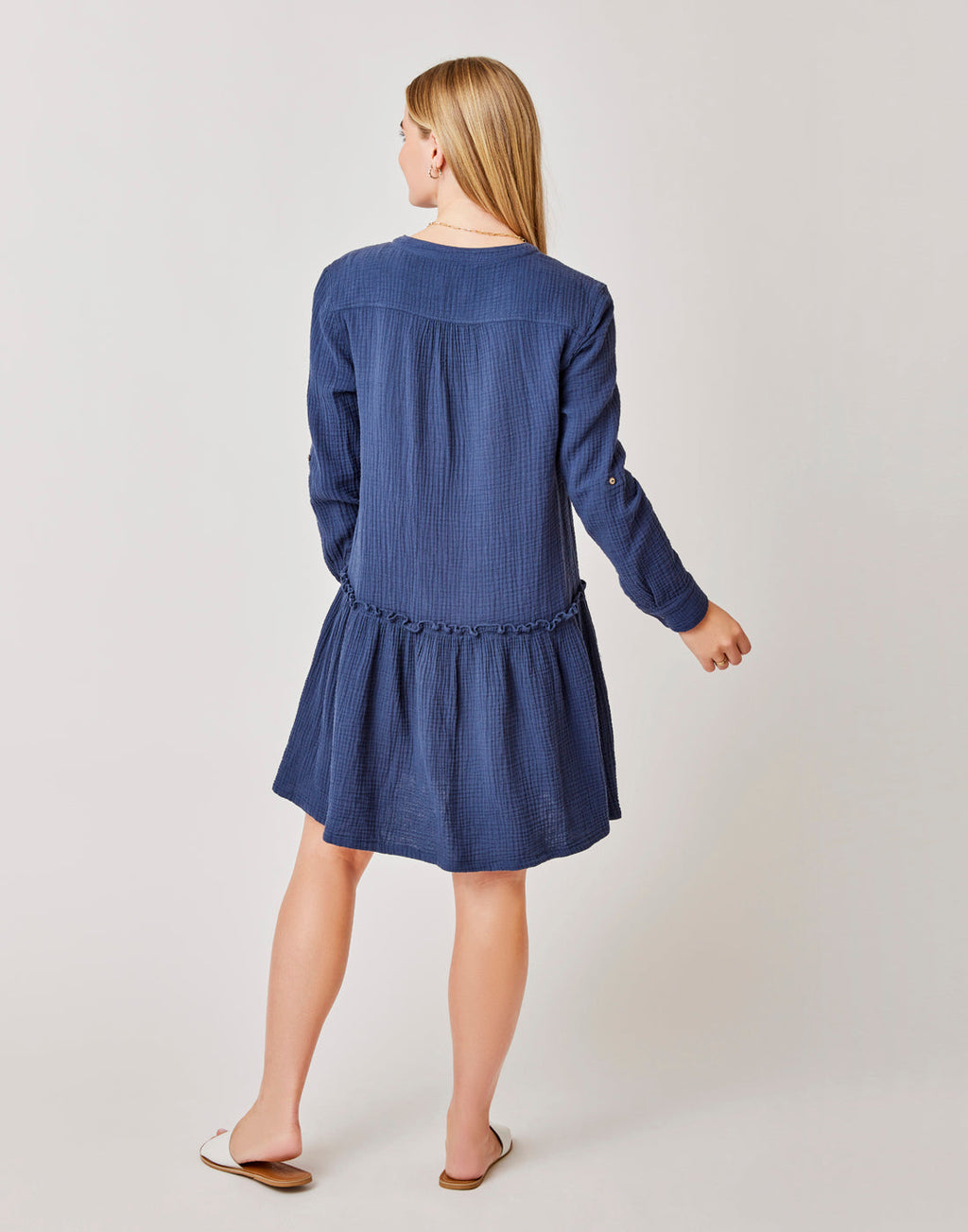 Blair Dress: Navy