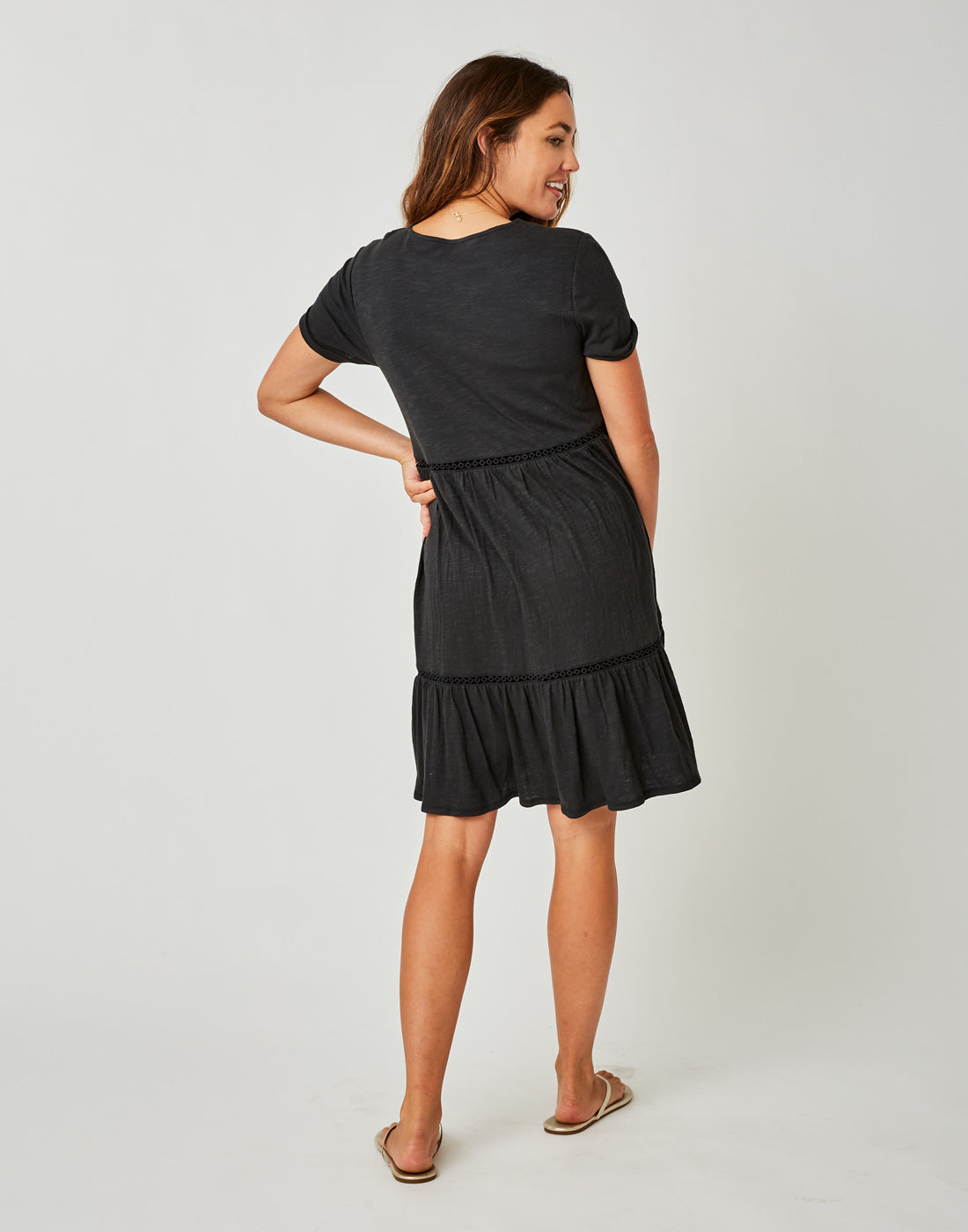 Gemma Dress: Black