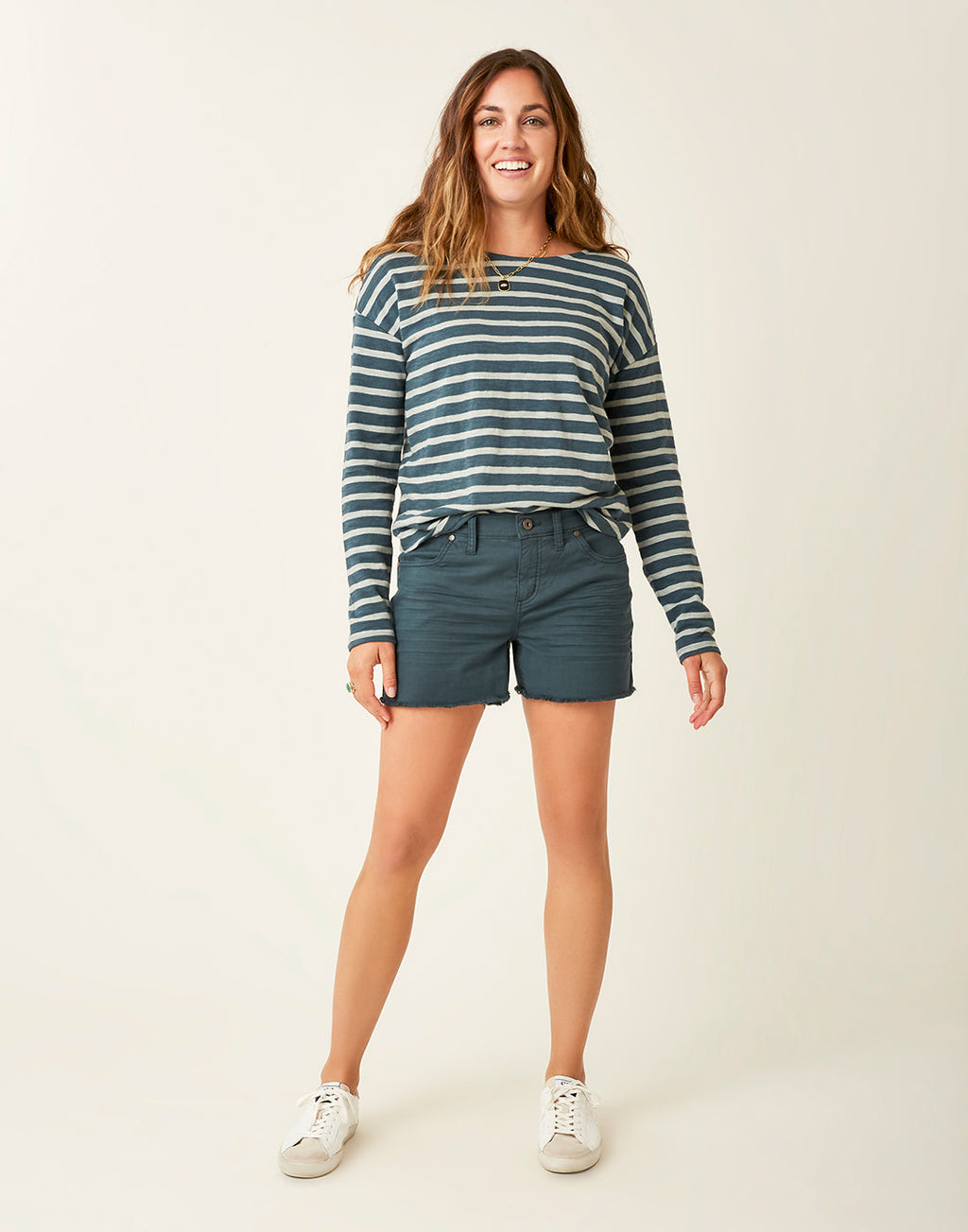 Oahu 4" Twill Short: Eden
