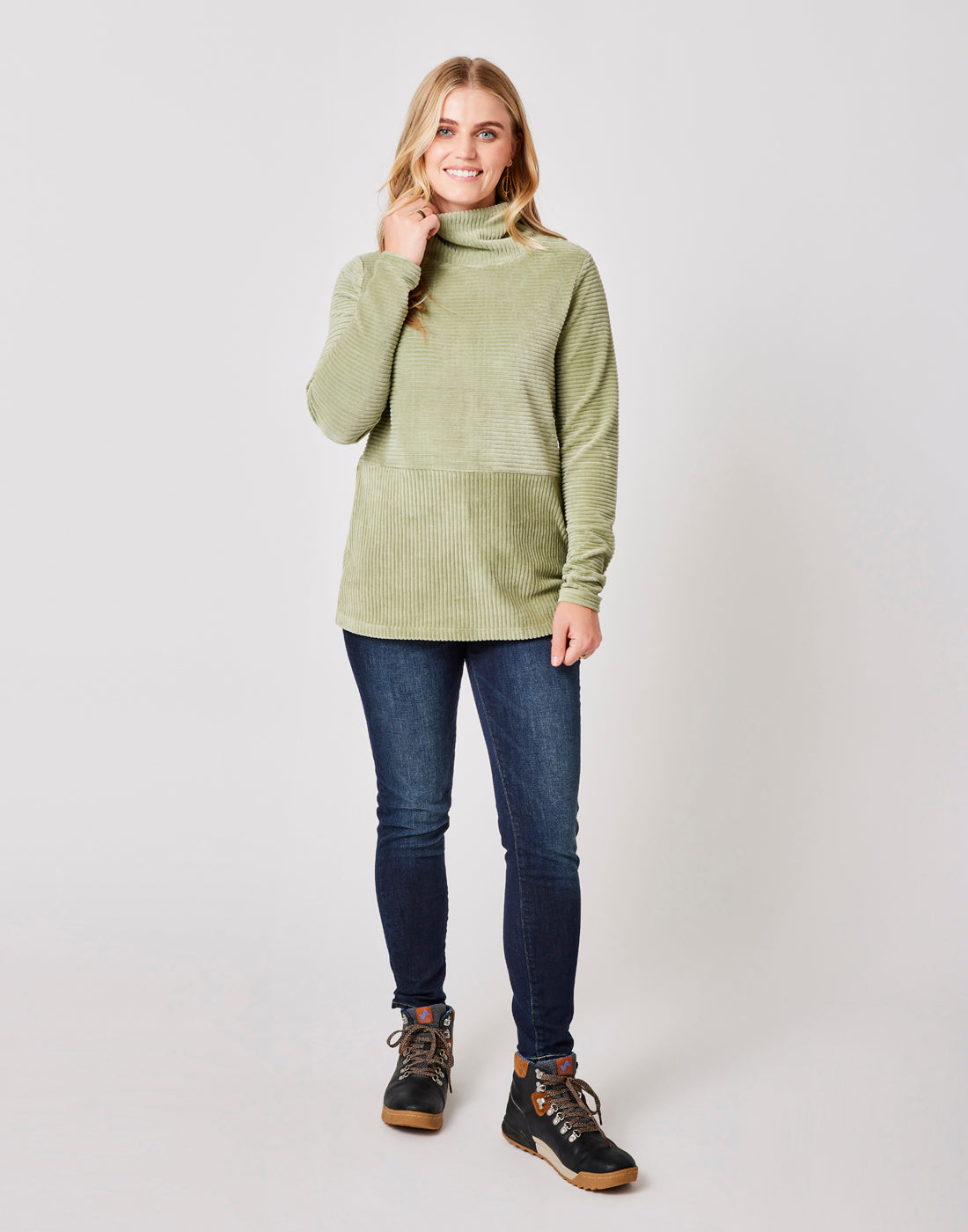 Collette Tunic: Olive