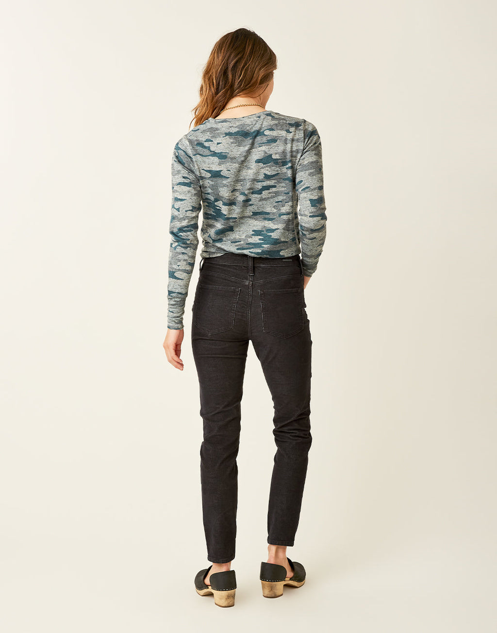 Skyler Skinny Cord: Black