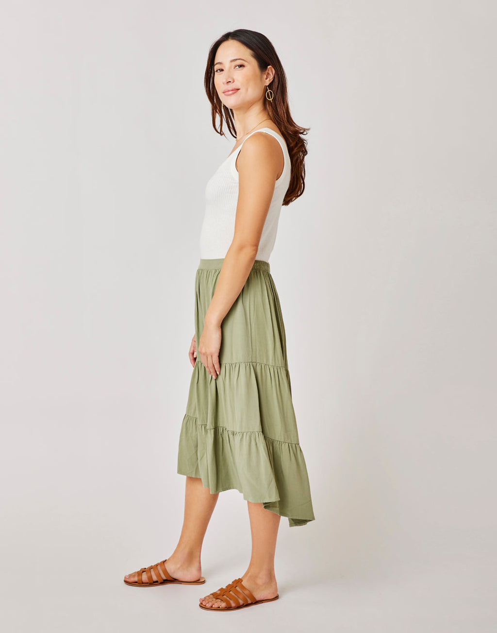 Grace Skirt: Olive
