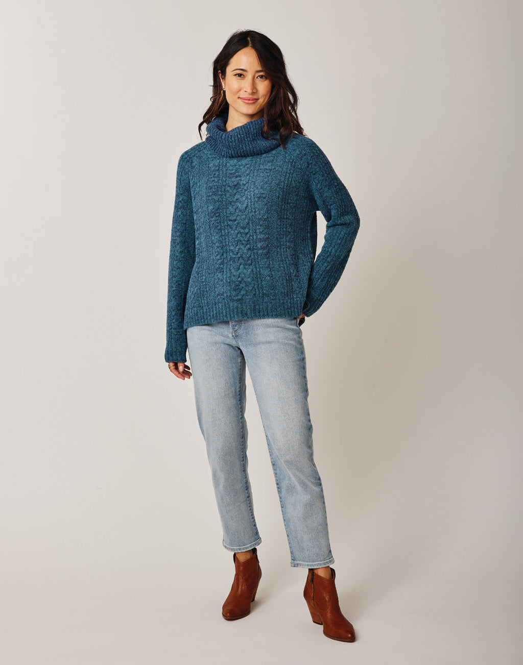 Field Sweater: Hydro Heather