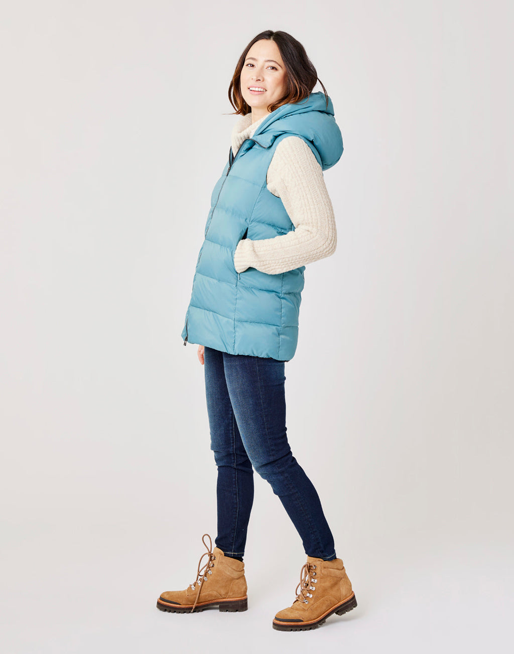 Davos Down Vest: Hydro