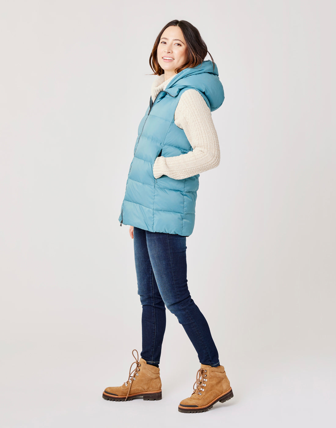Davos Down Vest: Hydro