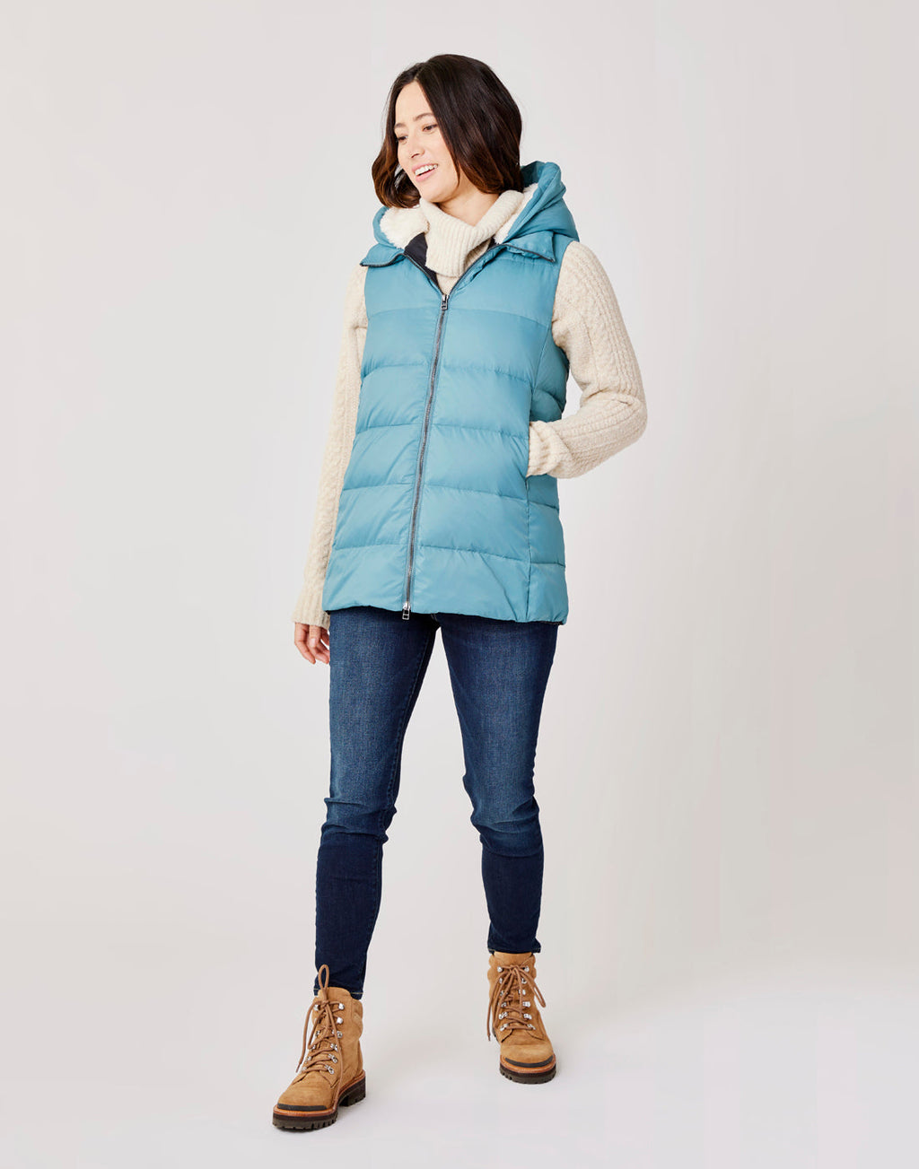 Davos Down Vest: Hydro