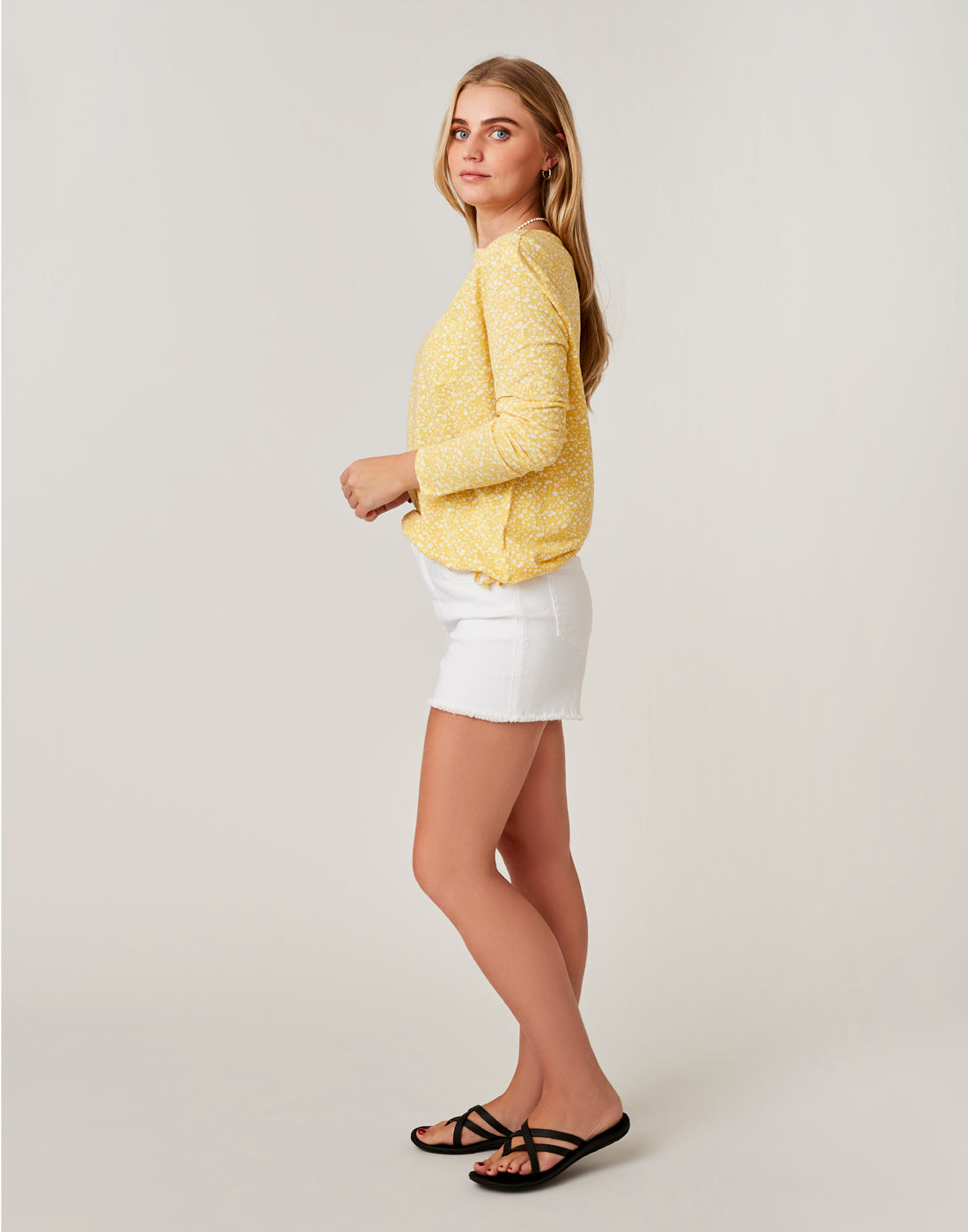 Lorena Top: Yellow Kodiak