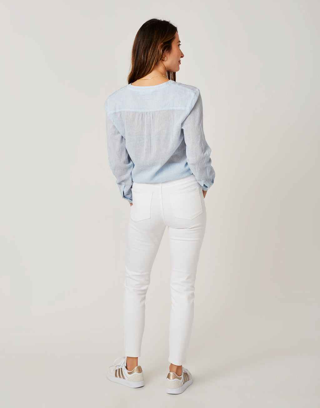 Skyler Skinny Jean: White