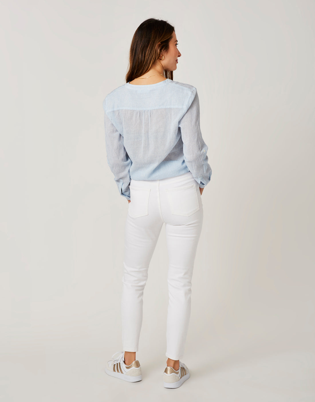 Skyler Skinny Jean: White
