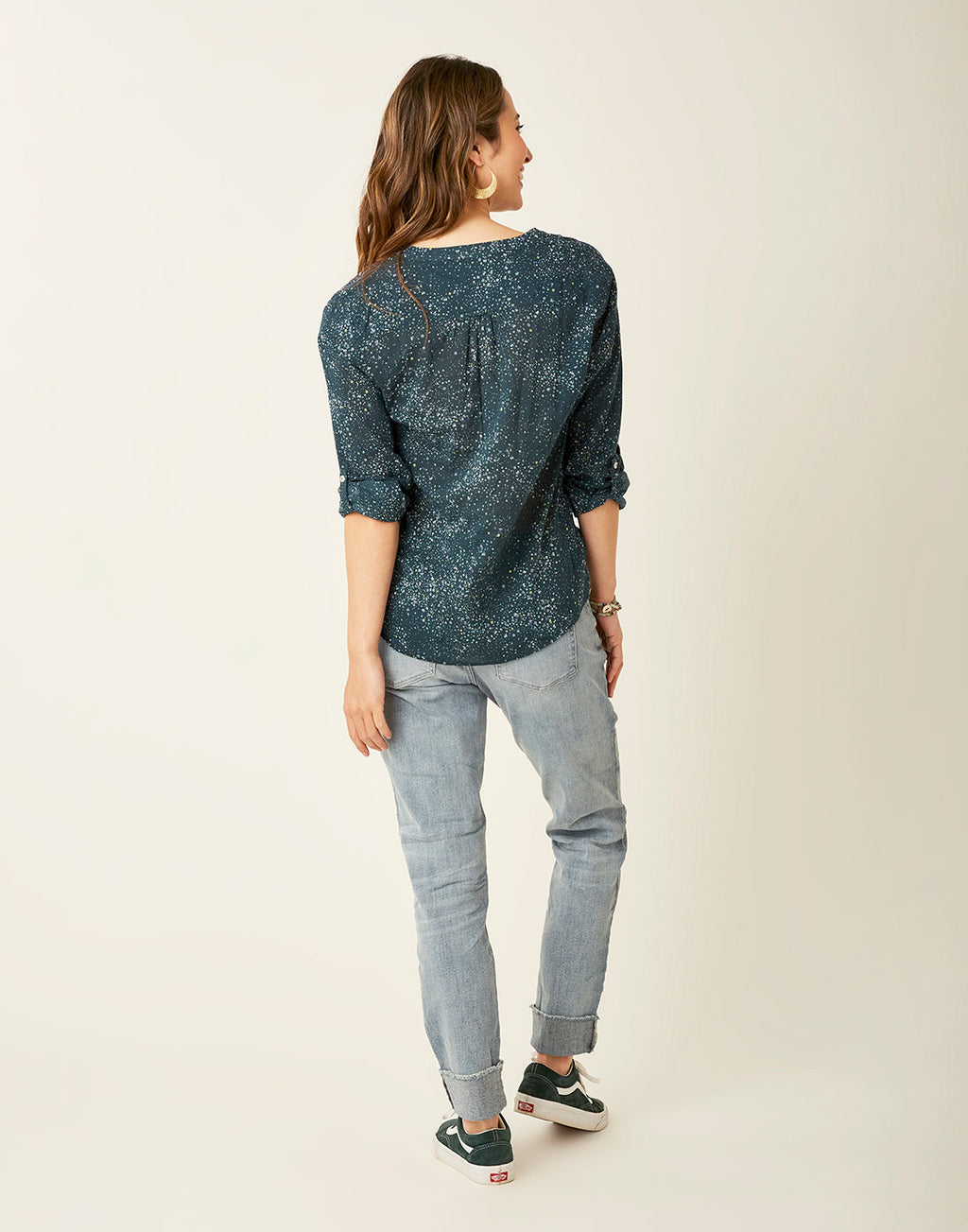 Dylan Gauze Shirt: Geneva