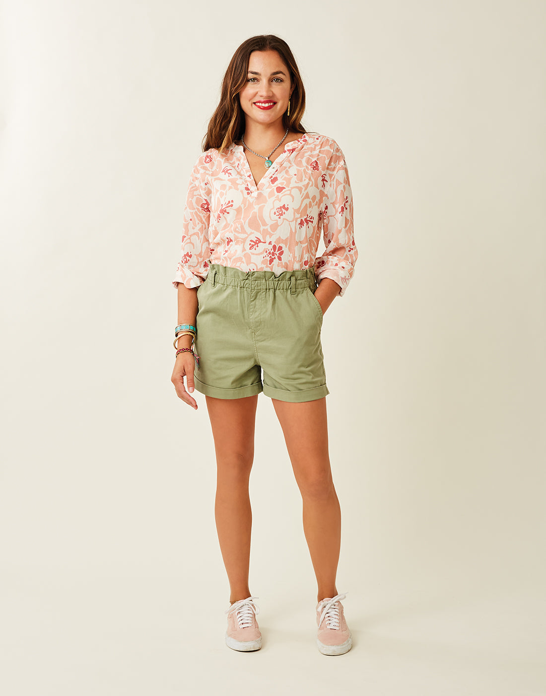 Journey Twill Short: Olive