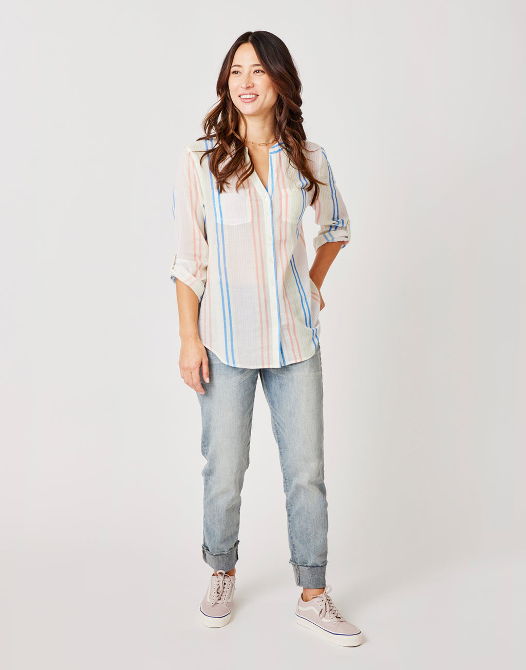 Dylan Guaze Tunic