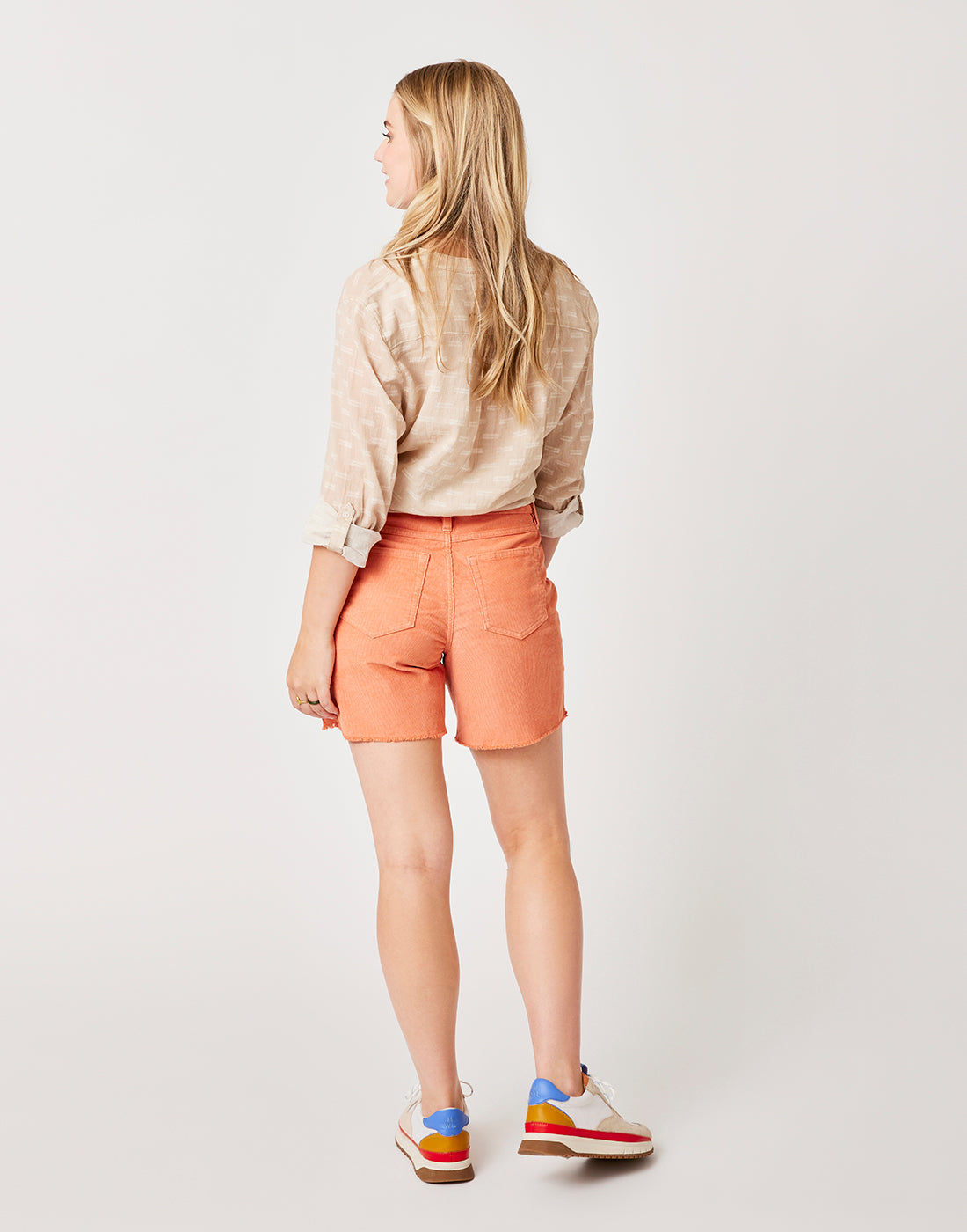 Oahu Hi Rise 6" Short: Terracotta