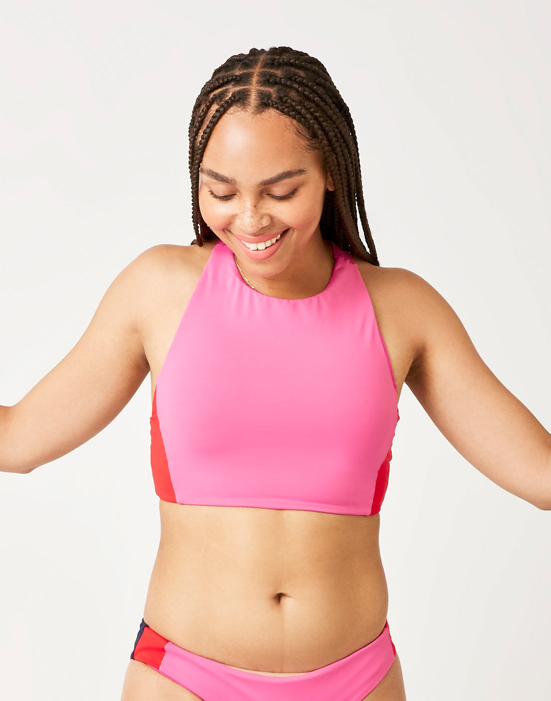 Sanitas Colorblock Top