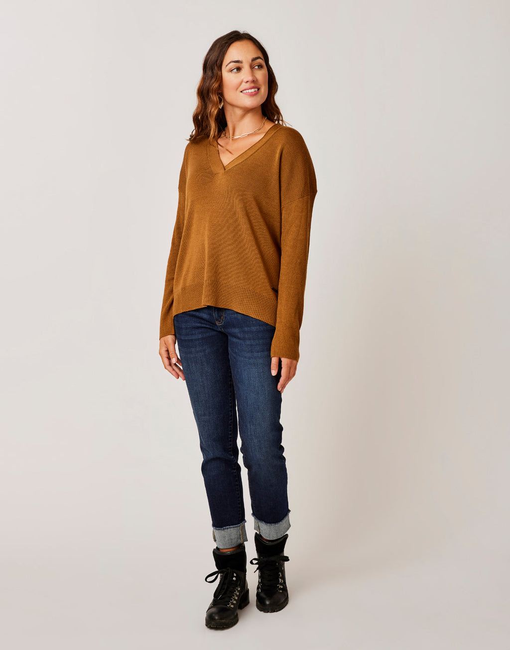 Aurora Sweater: Cocoa