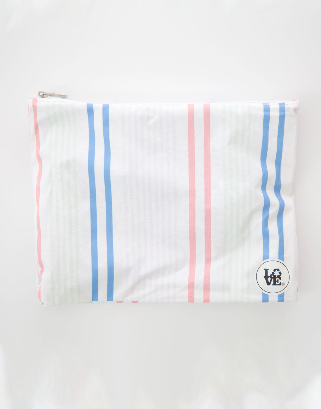 Parkside Reversible Pouch: Sunny Stripe/Alta