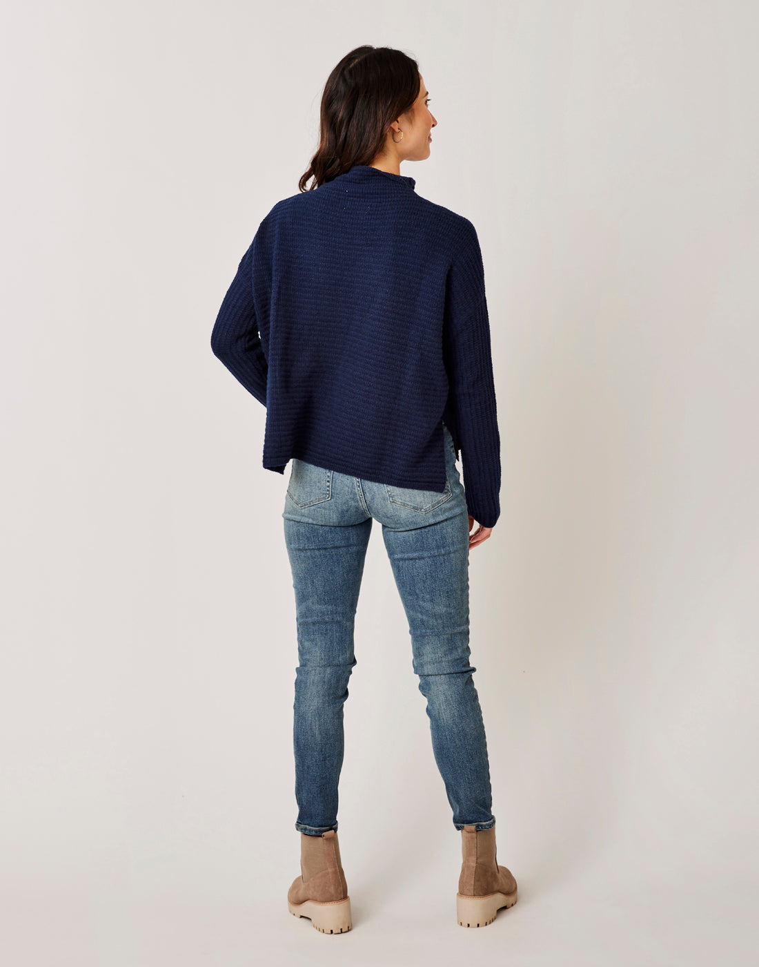 Livia Sweater: Navy
